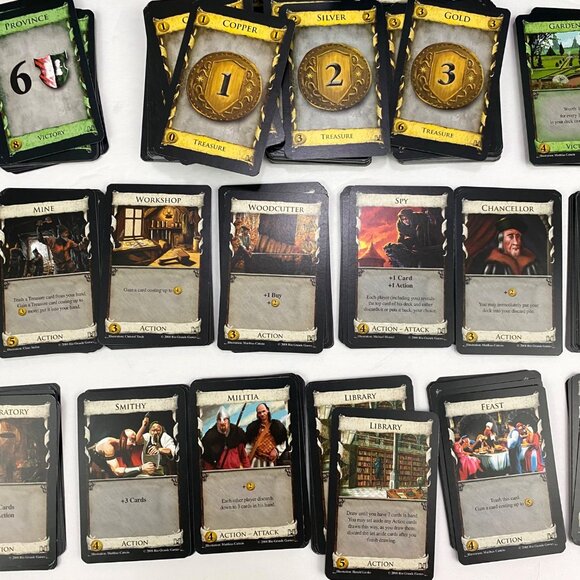 Dominion Rio Grande Games Donald Vaccarino Board Game 1st Edition - Picture 7 of 14